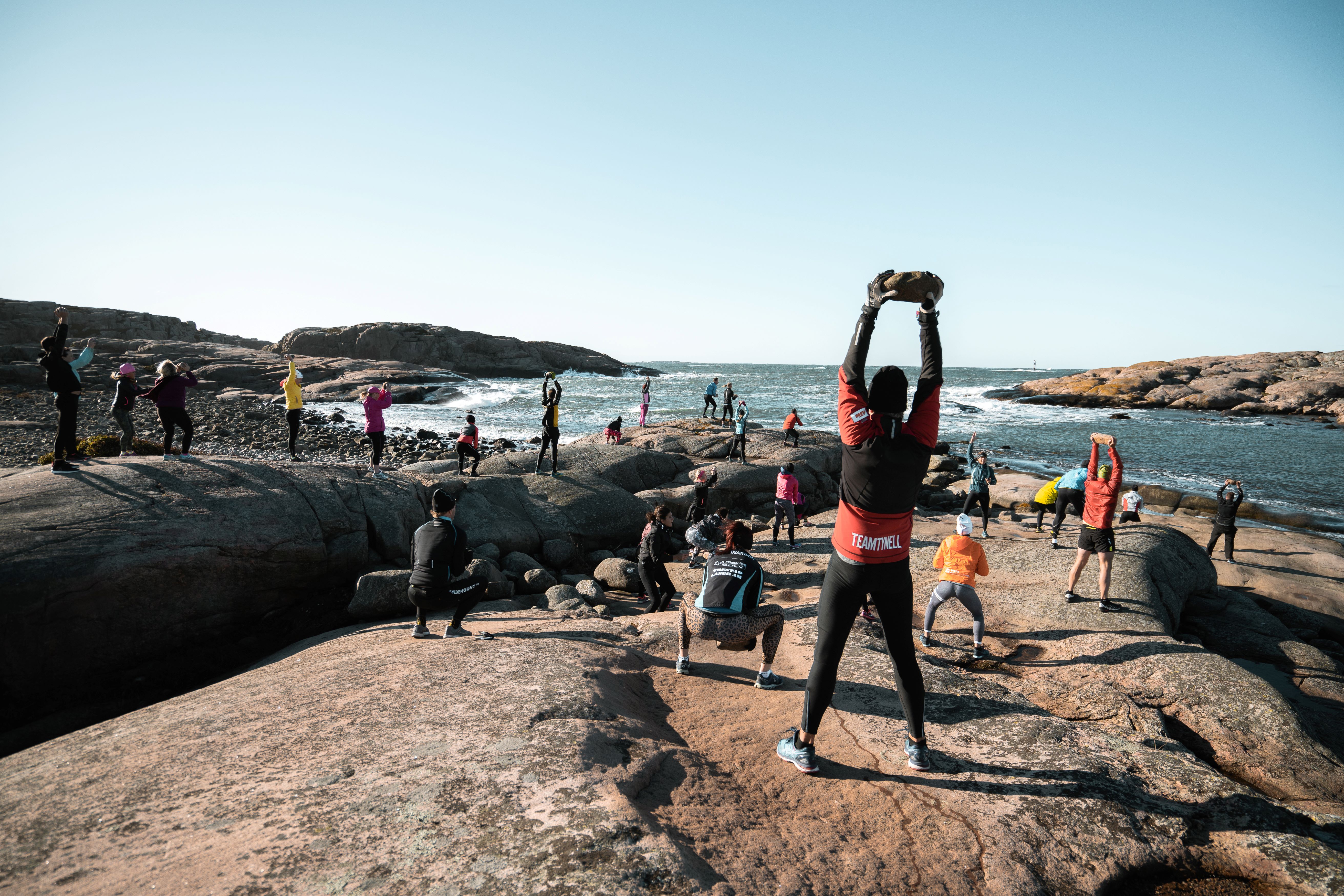 BoostCamp styrketrening ved Tanum Strand konferansehotell i Sverige